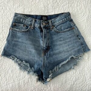 BDG High Rise Cheeky Jean Shorts